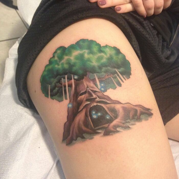 New Deku Tree Tattoo