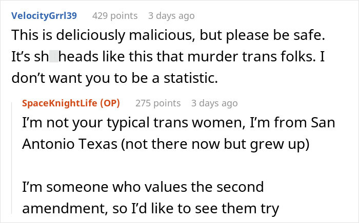 Man Hits On A Woman Without Knowing She's Trans, She Shuts Him Down In A Brilliant Way Man Hits On A Woman Without Knowing She's Trans, She Shuts Him Down In A Brilliant Way