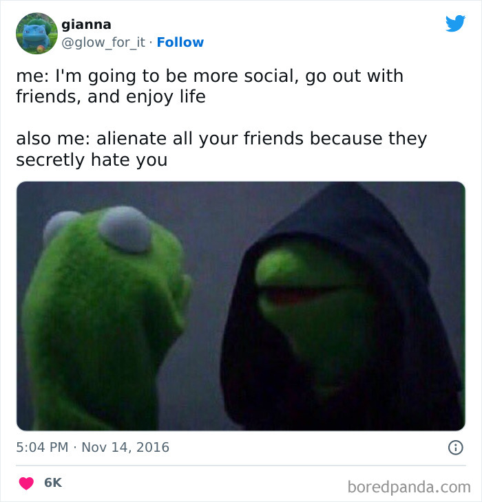Evil Kermit meme