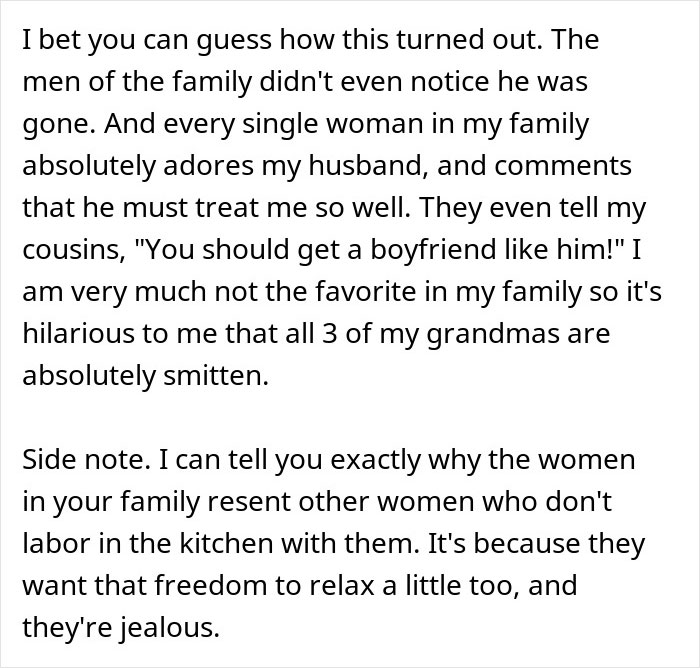 "When I Explained To Her The Tradition, She Was Understandably Bothered": Guy Doesn't Understand Why His GF Won't Follow His Family's Sexist Tradition "When I Explained To Her The Tradition, She Was Understandably Bothered": Guy Doesn't Understand Why His GF Won't Follow His Family's Sexist Tradition