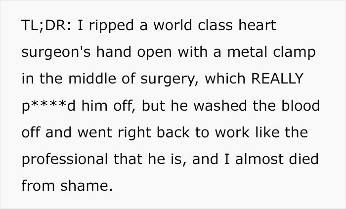 Medical Assistant Accidentally Cuts Heart Surgeon During Surgery, Who Leaves Abruptly, Dodges The Bullet When He Returns Minutes Later Medical Assistant Accidentally Cuts Heart Surgeon During Surgery, Who Leaves Abruptly, Dodges The Bullet When He Returns Minutes Later