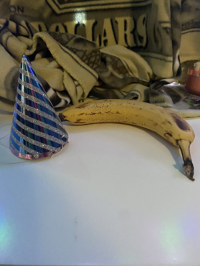 Banana For Scale: Party Hats From My Mini Themed Birthday Party