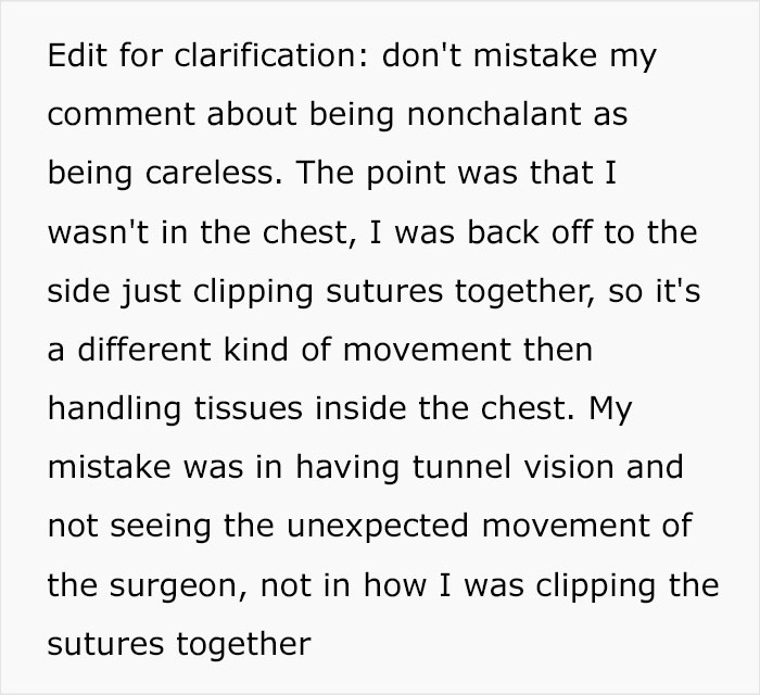 Medical Assistant Accidentally Cuts Heart Surgeon During Surgery, Who Leaves Abruptly, Dodges The Bullet When He Returns Minutes Later Medical Assistant Accidentally Cuts Heart Surgeon During Surgery, Who Leaves Abruptly, Dodges The Bullet When He Returns Minutes Later