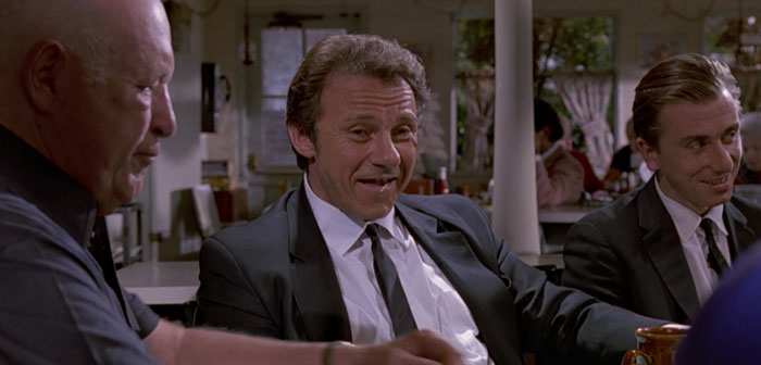 Mr. White telling something