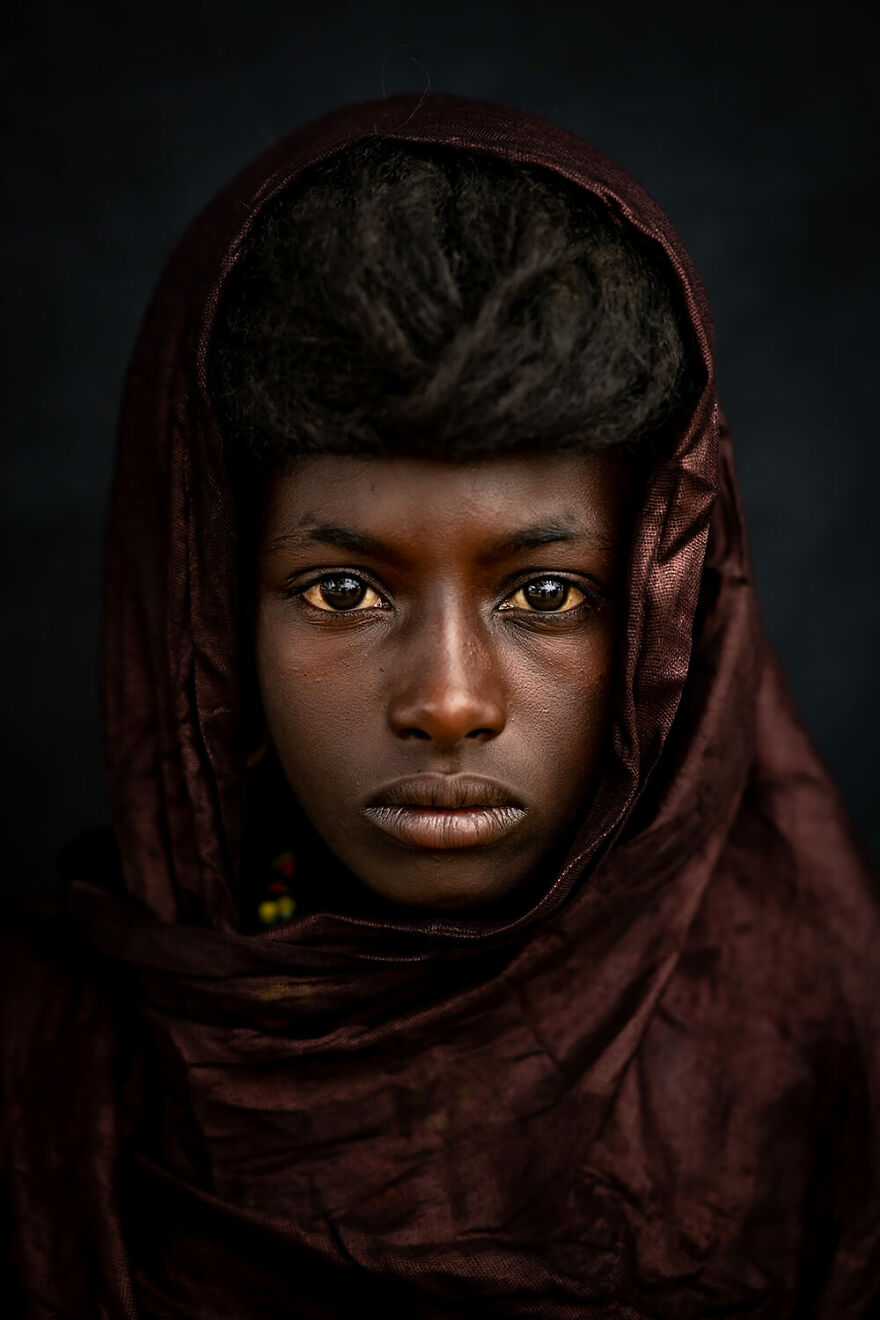 "Nomads Rose (Wodaabe Girl)" By David Dhaen (Belgium)