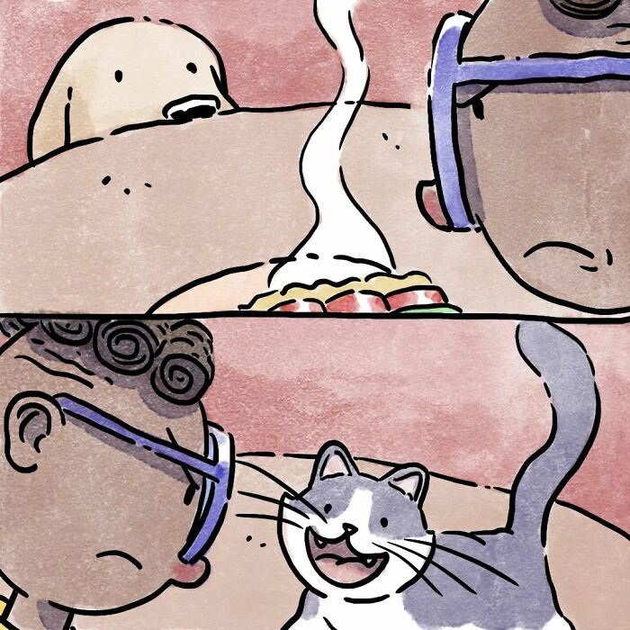 Artist Creates Emotional Comics About Life With A Dog And A Cat And They Have Taken The Internet By Storm (7 New Stories) Artist Creates Emotional Comics About Life With A Dog And A Cat And They Have Taken The Internet By Storm (7 New Stories)