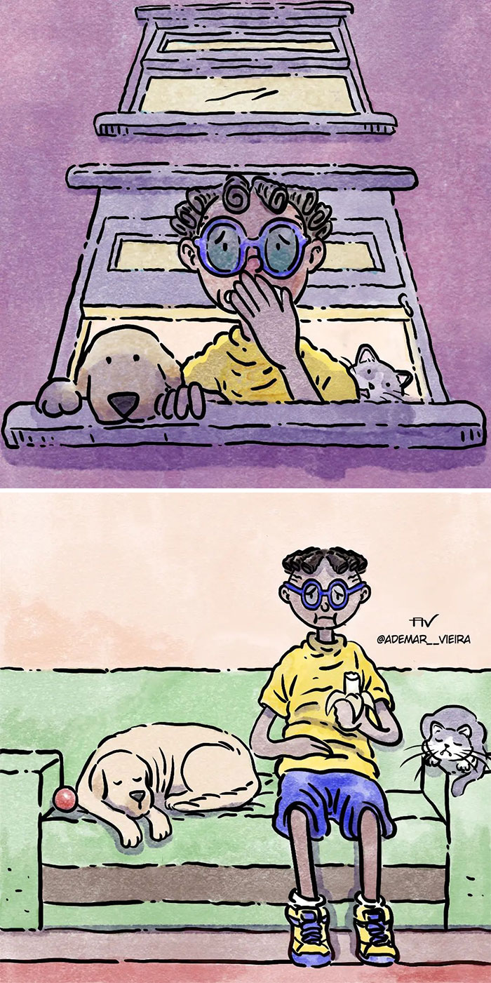 Artist Creates Emotional Comics About Life With A Dog And A Cat And They Have Taken The Internet By Storm (7 New Stories) Artist Creates Emotional Comics About Life With A Dog And A Cat And They Have Taken The Internet By Storm (7 New Stories)