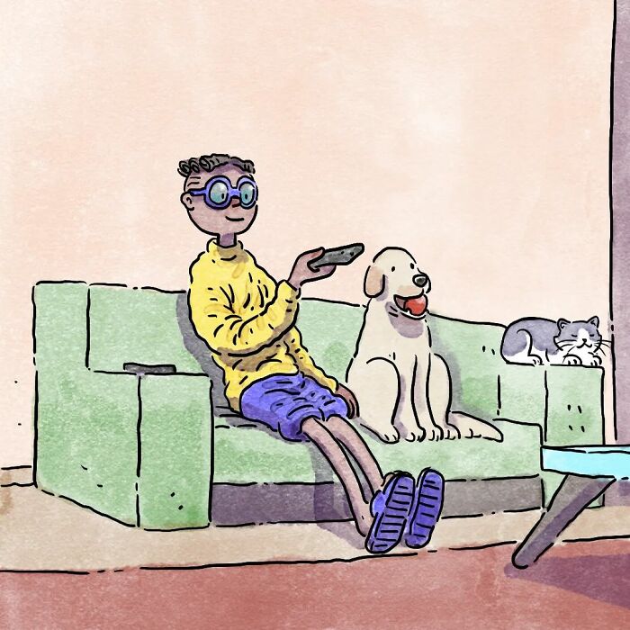 Artist Creates Emotional Comics About Life With A Dog And A Cat And They Have Taken The Internet By Storm (7 New Stories)