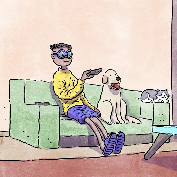 Artist Creates Emotional Comics About Life With A Dog And A Cat And They Have Taken The Internet By Storm (7 New Stories) Artist Creates Emotional Comics About Life With A Dog And A Cat And They Have Taken The Internet By Storm (7 New Stories)