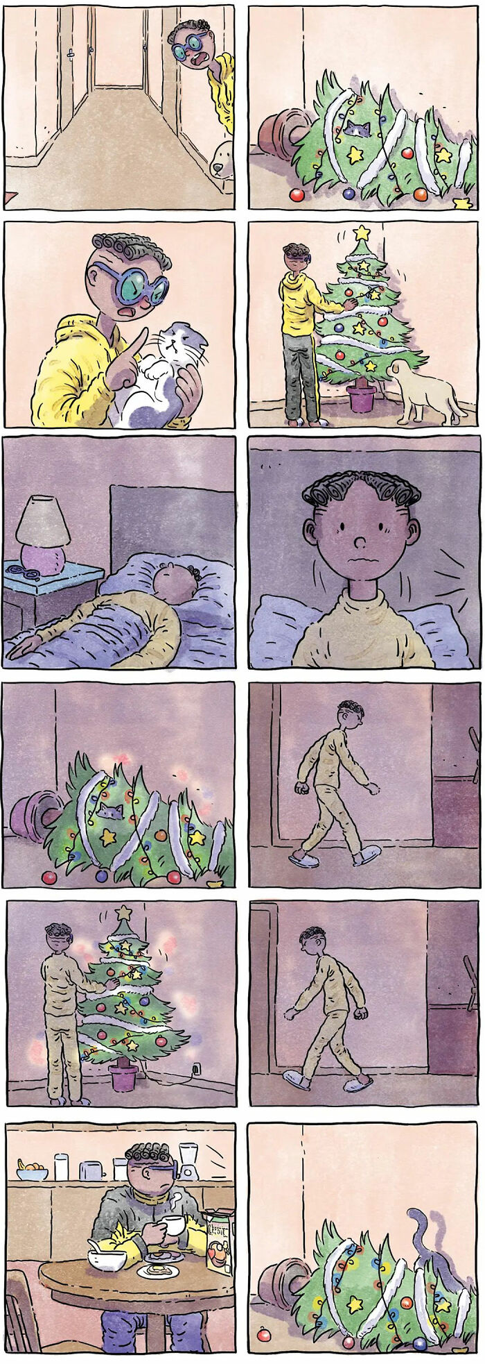 Artist Creates Emotional Comics About Life With A Dog And A Cat And They Have Taken The Internet By Storm (7 New Stories) Artist Creates Emotional Comics About Life With A Dog And A Cat And They Have Taken The Internet By Storm (7 New Stories)