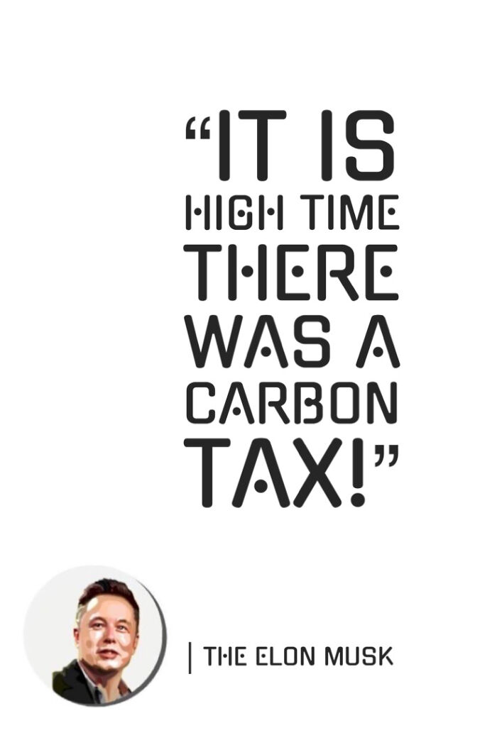 “It Is High Time There Was A Carbon Tax!”