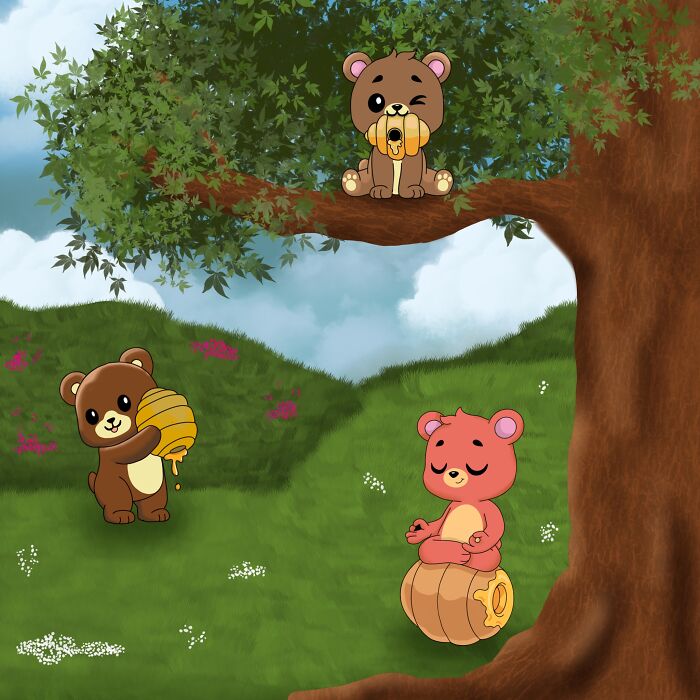 Beary Blissed (Zia Fox Studios)