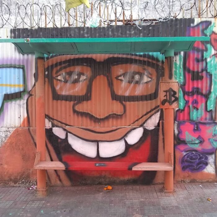 A Vibrant Work By Graffiti Artist Eder Quirino