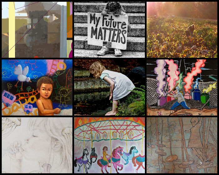 81 Artists Awaken Their Childhood Memories In These Paintings (10 Pics)