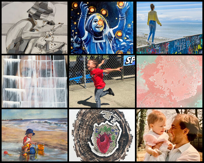 81 Artists Awaken Their Childhood Memories In These Paintings (10 Pics)