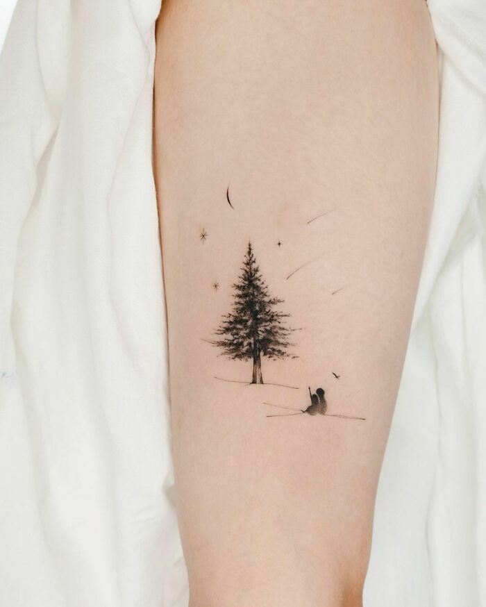 50 Gorgeous and Meaningful Tree Tattoos Inspired by Natures Path  KickAss  Things