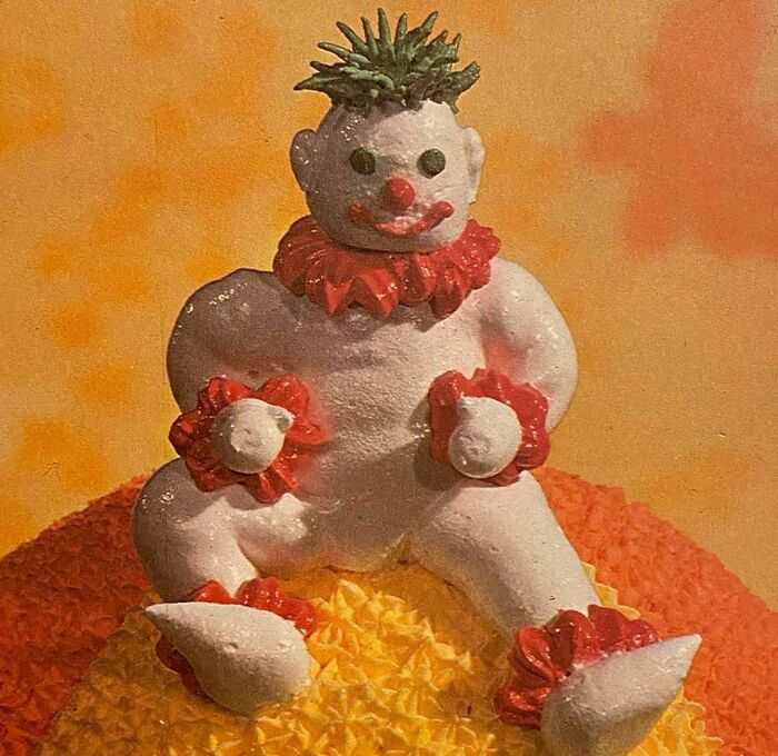 Piped Clown (The Wilton Way Of Cake Decorating, 1979)