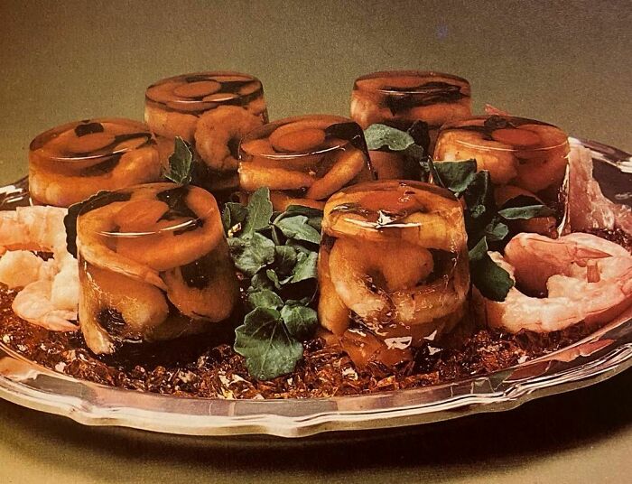 Shrimps In Aspic (Grand Diplome Cooking Course, Volume 8, 1972)