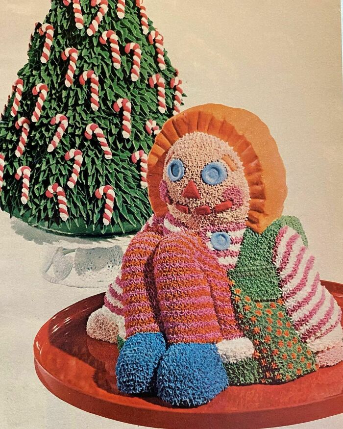 Rag Doll Cake (The Wilton Yearbook Of Cake Decorating, 1978)