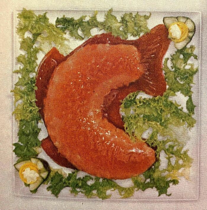 Salmon Mousse In Aspic (Family Circle Illustrated Library Of Cooking Volume 6, 1972)