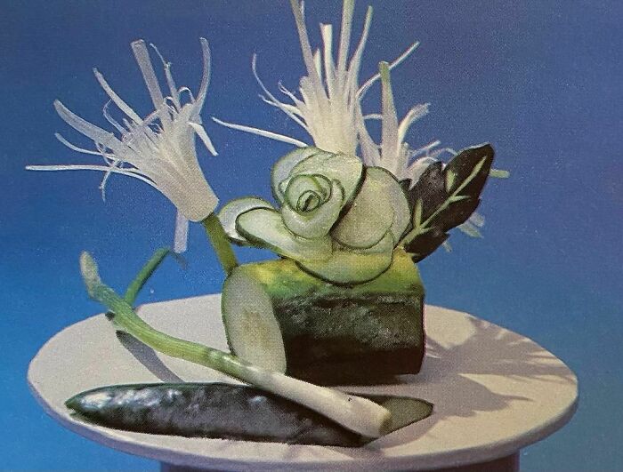 Cucumber Rose (The Fine Art Of Garnishing, 1982)