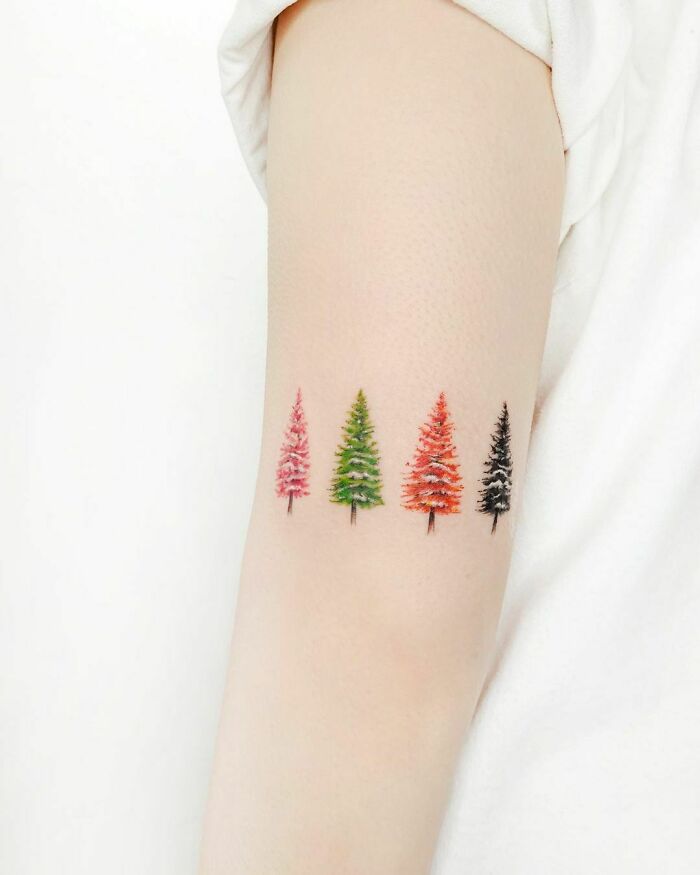 Fir Tree Tattoo