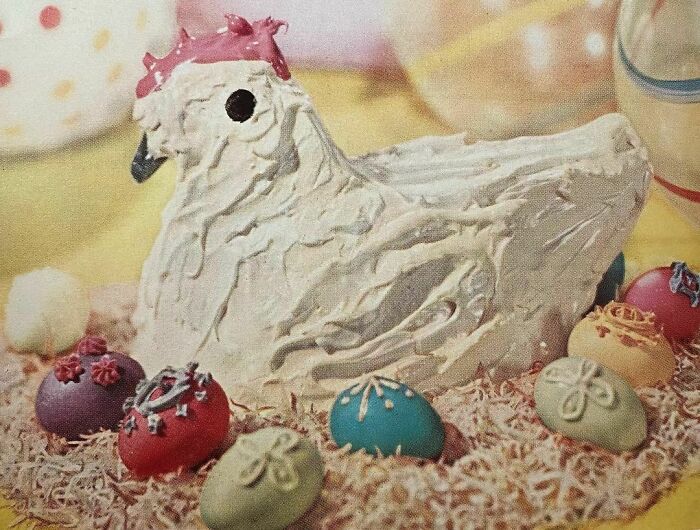 Golden Hen (The Good Housekeeping Book Of Cake Decorating, 1961)