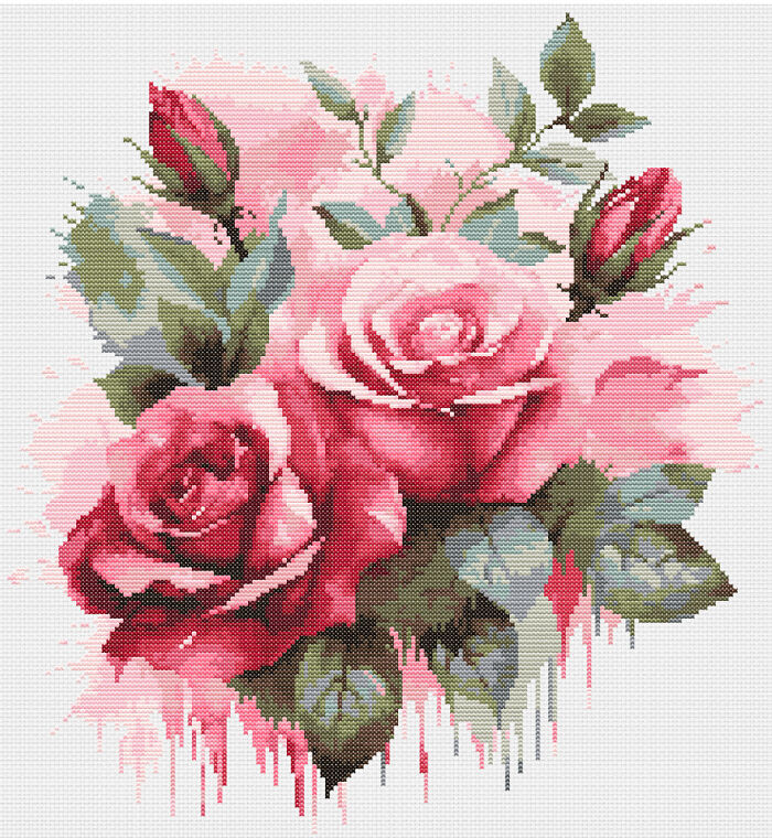 Cross-Stitch Patterns And Watercolor Paintings (11 Pics)