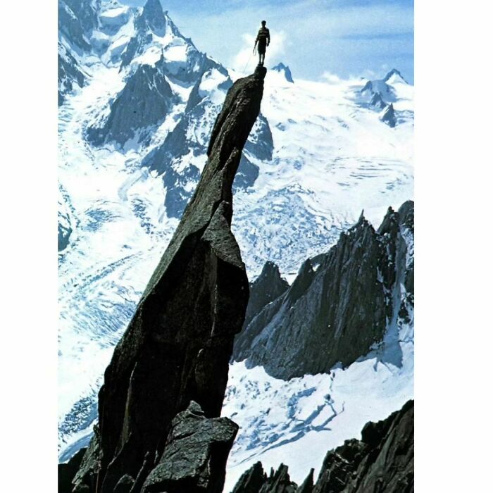 Gaston Rébuffat Mountain Climbing In France, 1944