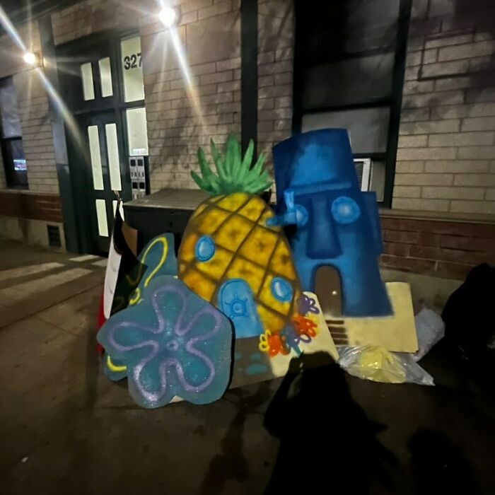 While You Were Sleeping, Spongebob Stooped Basically All Of Bikini Bottom. I Also Had No Idea He Lived In Bk. 327 Franklin Avenue