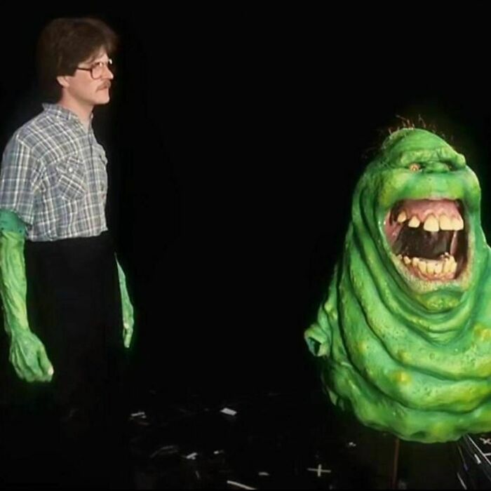 How Ghostbusters' Slimer Became John Belushi After The Passing Of The Actor Iconic Comedian