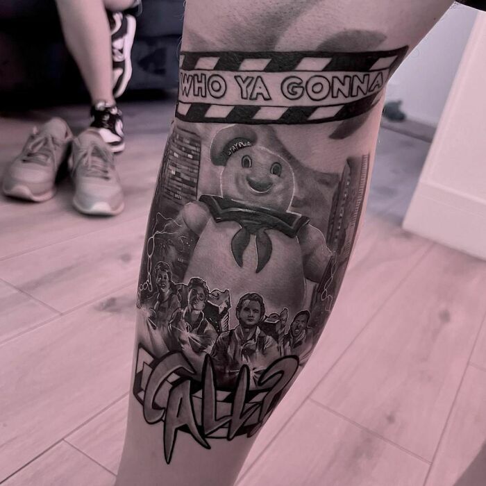 Ghostbusters Tattoo