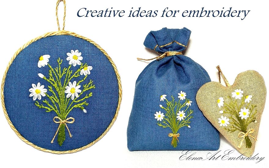 Embroidery Pdf Pattern & Stitch Guide.