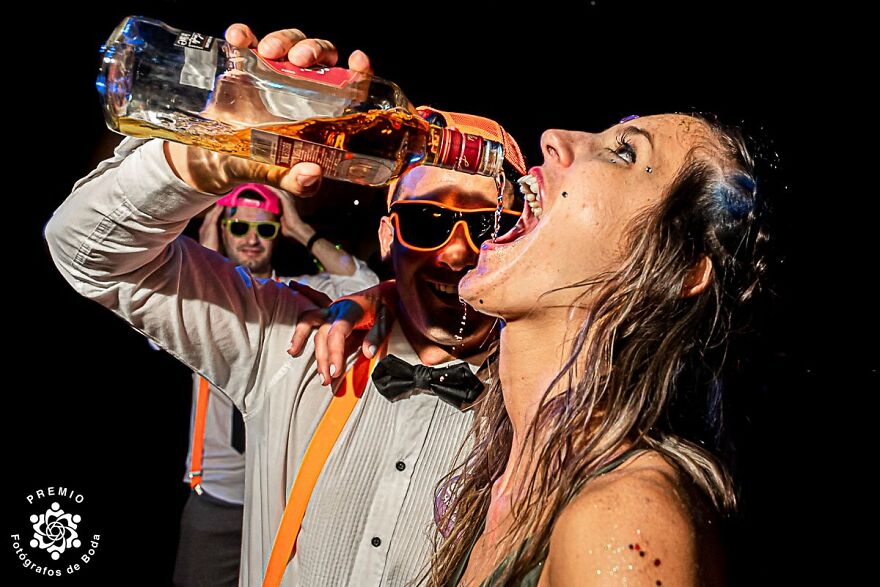 "What I Like Most Of Weddings? The Party!" Photo By Pablo Banterla