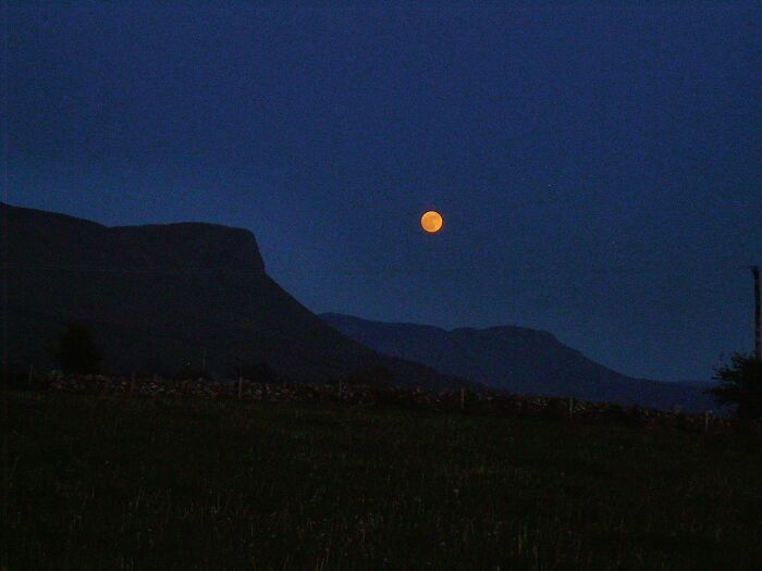 The Other End Of Benbulben Mountain At 2am One Hot Summer Night