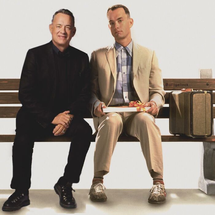 Tom Hanks y Forrest Gump