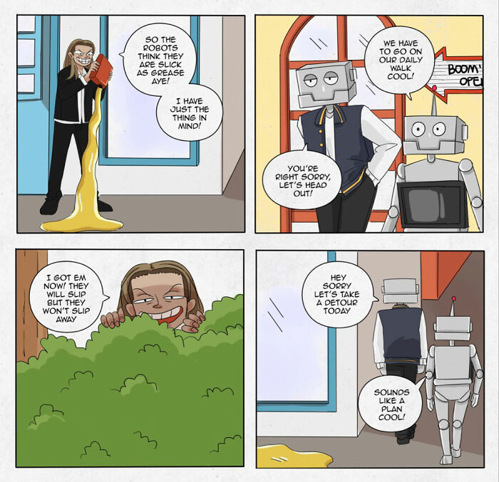 Funny Robot Kidnapping Attempts (3 Comics)