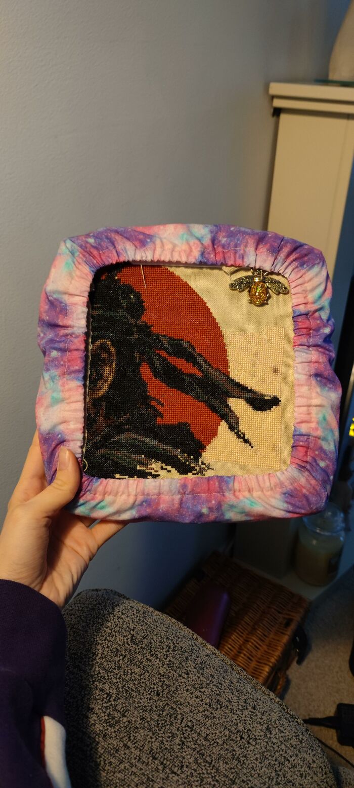 My Cross Stitch Process Of Jin Sakai Took Me 8 Months To Finish My Cross Stitch Process Of Jin Sakai Took Me 8 Months To Finish