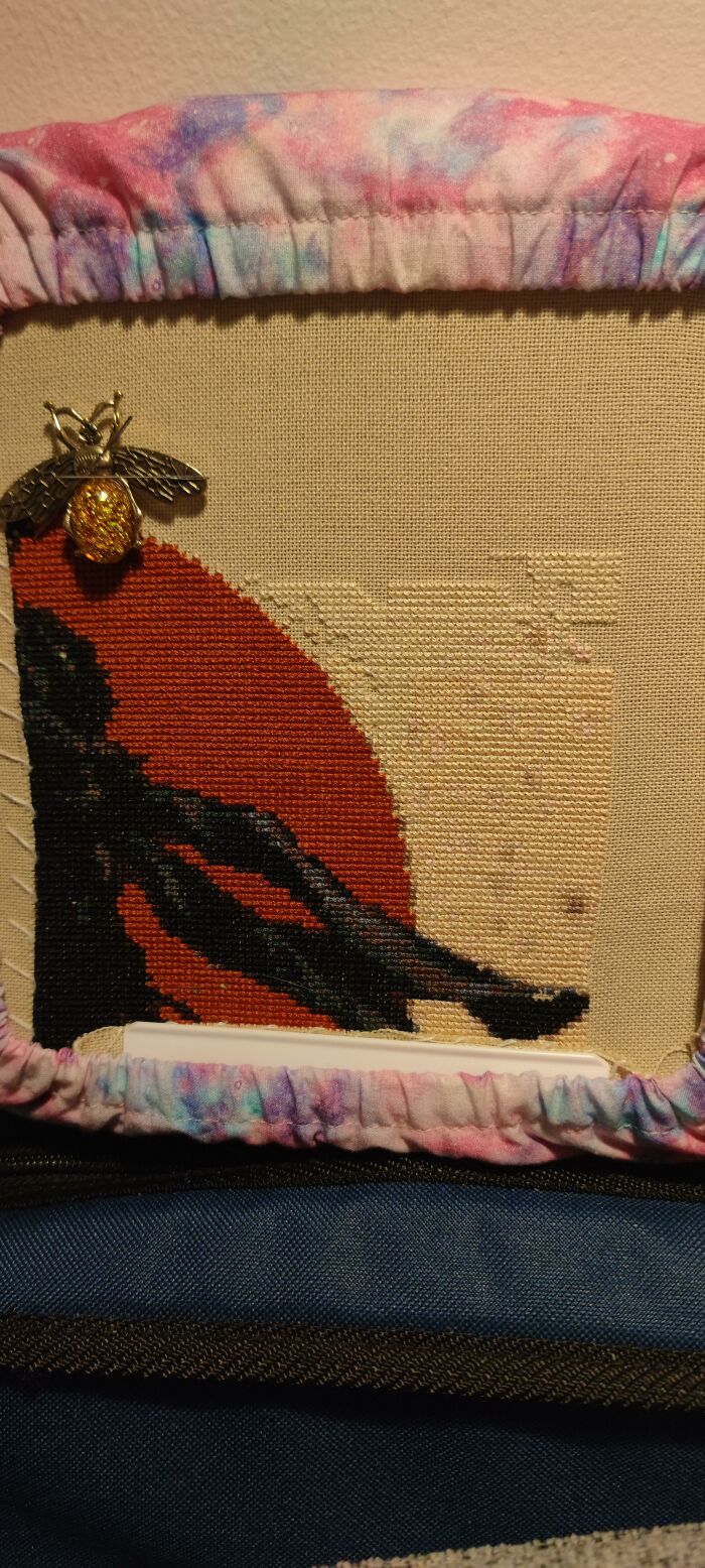 My Cross Stitch Process Of Jin Sakai Took Me 8 Months To Finish My Cross Stitch Process Of Jin Sakai Took Me 8 Months To Finish