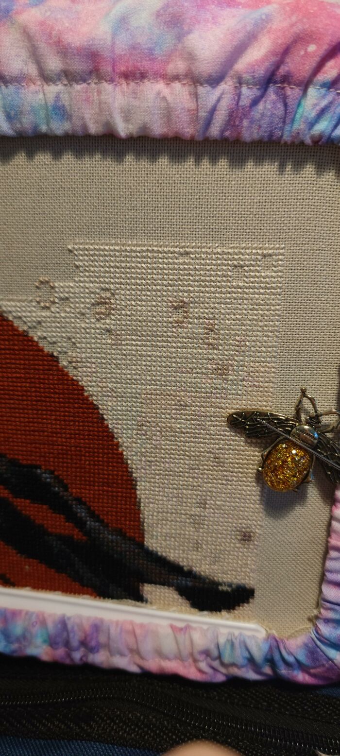 My Cross Stitch Process Of Jin Sakai Took Me 8 Months To Finish My Cross Stitch Process Of Jin Sakai Took Me 8 Months To Finish