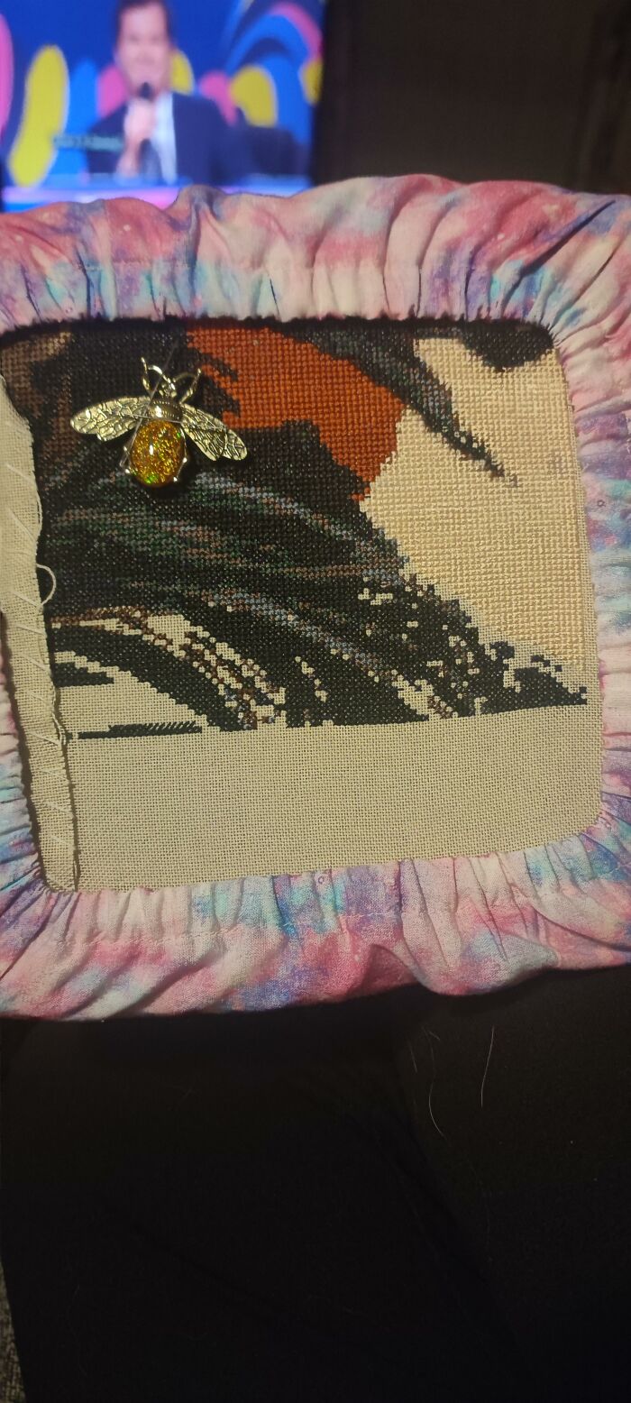 My Cross Stitch Process Of Jin Sakai Took Me 8 Months To Finish My Cross Stitch Process Of Jin Sakai Took Me 8 Months To Finish