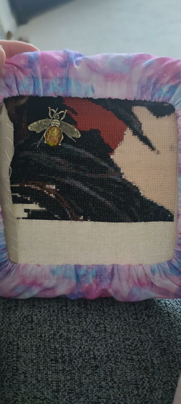 My Cross Stitch Process Of Jin Sakai Took Me 8 Months To Finish My Cross Stitch Process Of Jin Sakai Took Me 8 Months To Finish