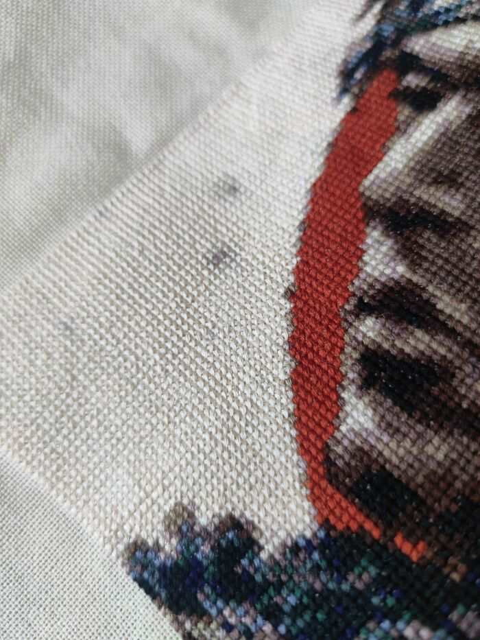 My Cross Stitch Process Of Jin Sakai Took Me 8 Months To Finish My Cross Stitch Process Of Jin Sakai Took Me 8 Months To Finish