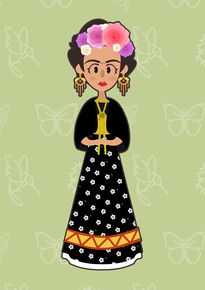 I've Been Making Frida Kahlo Out Of Paper Since 2015, And Here Is My Artistic Progression I've Been Making Frida Kahlo Out Of Paper Since 2015, And Here Is My Artistic Progression