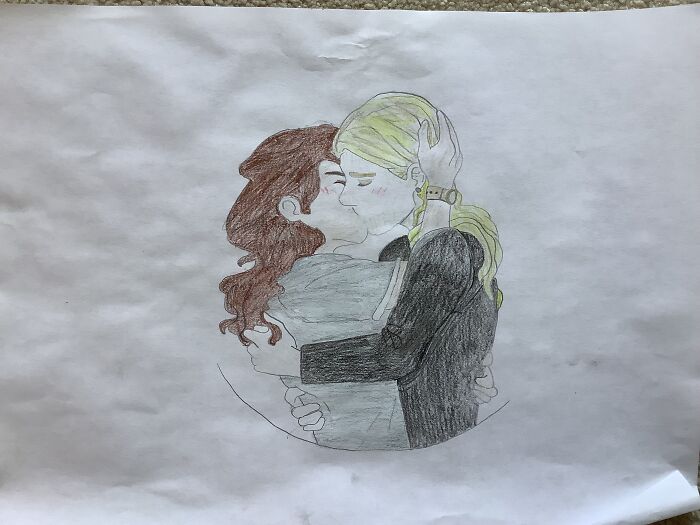 Another Drawing Of My Fav TV Couple (Kate + Lucy Of Ncis Hawaii)