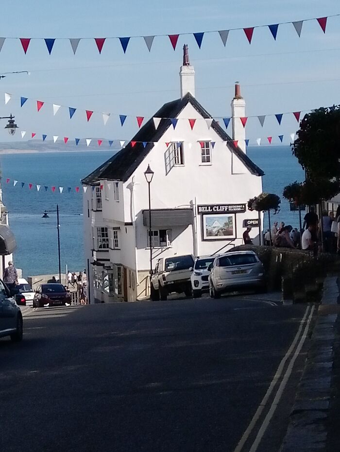 My Favourite View Down The High Street Lyme Regis, Dorset, England