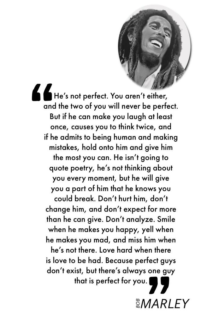 40: Quotes Of Bob Marley's Encapsulating His Messages Of Love, Unity, And Social Justice.