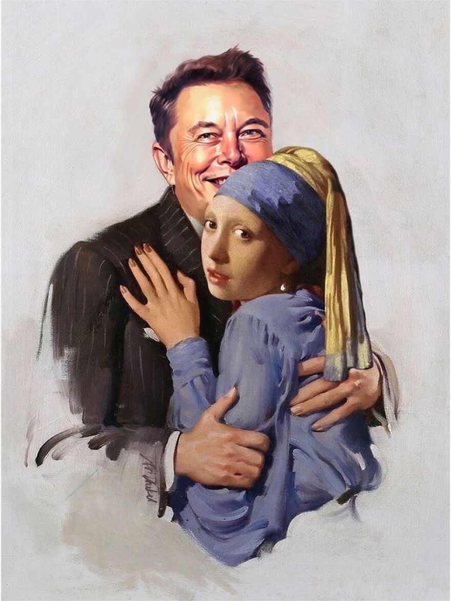 5 Artistic Evolving Portrayals Of Elon Musk. 5 Artistic Evolving Portrayals Of Elon Musk.
