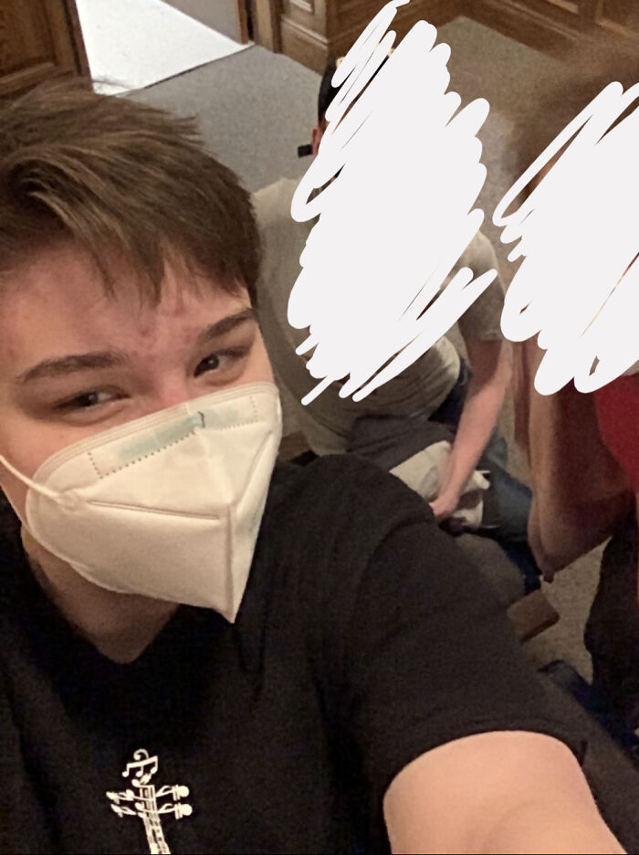 Marking Out My Friends Lol Sorry. I Was 14 And Still In Russia 💀