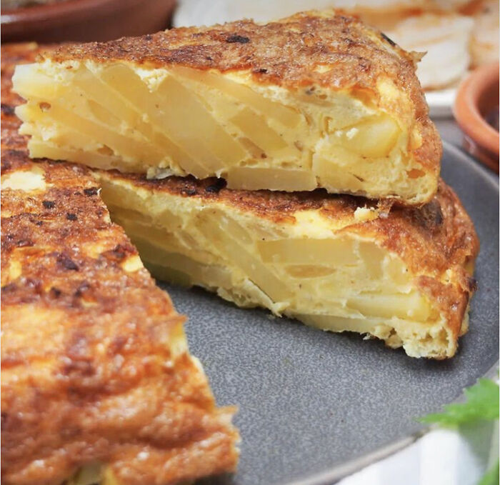 I Don’t Know If Traditional But My Mom Is Spanish And Makes Spanish Food A Lot So: Tortilla Española (Not My Picture Btw)